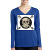 Women's Long Sleeve PosiCharge ® Competitor V Neck Tee Thumbnail