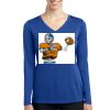 Women's Long Sleeve PosiCharge ® Competitor V Neck Tee Thumbnail