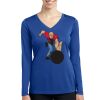 Women's Long Sleeve PosiCharge ® Competitor V Neck Tee Thumbnail