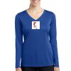 Women's Long Sleeve PosiCharge ® Competitor V Neck Tee Thumbnail