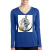 Women's Long Sleeve PosiCharge ® Competitor V Neck Tee Thumbnail