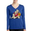 Women's Long Sleeve PosiCharge ® Competitor V Neck Tee Thumbnail