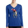 Women's Long Sleeve PosiCharge ® Competitor V Neck Tee Thumbnail