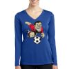 Women's Long Sleeve PosiCharge ® Competitor V Neck Tee Thumbnail