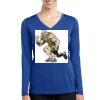 Women's Long Sleeve PosiCharge ® Competitor V Neck Tee Thumbnail