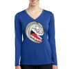 Women's Long Sleeve PosiCharge ® Competitor V Neck Tee Thumbnail