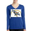 Women's Long Sleeve PosiCharge ® Competitor V Neck Tee Thumbnail