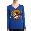 Women's Long Sleeve PosiCharge ® Competitor V Neck Tee Thumbnail