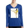 Women's Long Sleeve PosiCharge ® Competitor V Neck Tee Thumbnail