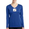 Women's Long Sleeve PosiCharge ® Competitor V Neck Tee Thumbnail