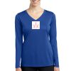 Women's Long Sleeve PosiCharge ® Competitor V Neck Tee Thumbnail