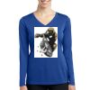 Women's Long Sleeve PosiCharge ® Competitor V Neck Tee Thumbnail