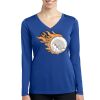 Women's Long Sleeve PosiCharge ® Competitor V Neck Tee Thumbnail