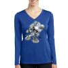 Women's Long Sleeve PosiCharge ® Competitor V Neck Tee Thumbnail