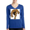 Women's Long Sleeve PosiCharge ® Competitor V Neck Tee Thumbnail