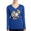 Women's Long Sleeve PosiCharge ® Competitor V Neck Tee Thumbnail