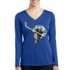 Women's Long Sleeve PosiCharge ® Competitor V Neck Tee Thumbnail