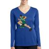 Women's Long Sleeve PosiCharge ® Competitor V Neck Tee Thumbnail
