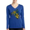 Women's Long Sleeve PosiCharge ® Competitor V Neck Tee Thumbnail