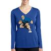 Women's Long Sleeve PosiCharge ® Competitor V Neck Tee Thumbnail