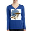 Women's Long Sleeve PosiCharge ® Competitor V Neck Tee Thumbnail