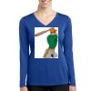Women's Long Sleeve PosiCharge ® Competitor V Neck Tee Thumbnail