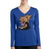 Women's Long Sleeve PosiCharge ® Competitor V Neck Tee Thumbnail