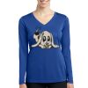 Women's Long Sleeve PosiCharge ® Competitor V Neck Tee Thumbnail