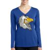 Women's Long Sleeve PosiCharge ® Competitor V Neck Tee Thumbnail