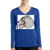 Women's Long Sleeve PosiCharge ® Competitor V Neck Tee Thumbnail