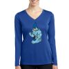 Women's Long Sleeve PosiCharge ® Competitor V Neck Tee Thumbnail