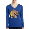 Women's Long Sleeve PosiCharge ® Competitor V Neck Tee Thumbnail