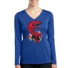 Women's Long Sleeve PosiCharge ® Competitor V Neck Tee Thumbnail