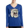 Women's Long Sleeve PosiCharge ® Competitor V Neck Tee Thumbnail