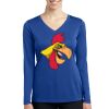 Women's Long Sleeve PosiCharge ® Competitor V Neck Tee Thumbnail