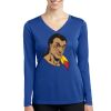 Women's Long Sleeve PosiCharge ® Competitor V Neck Tee Thumbnail