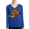 Women's Long Sleeve PosiCharge ® Competitor V Neck Tee Thumbnail