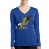 Women's Long Sleeve PosiCharge ® Competitor V Neck Tee Thumbnail