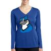 Women's Long Sleeve PosiCharge ® Competitor V Neck Tee Thumbnail