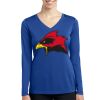 Women's Long Sleeve PosiCharge ® Competitor V Neck Tee Thumbnail