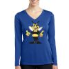 Women's Long Sleeve PosiCharge ® Competitor V Neck Tee Thumbnail