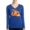 Women's Long Sleeve PosiCharge ® Competitor V Neck Tee Thumbnail