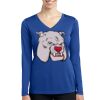 Women's Long Sleeve PosiCharge ® Competitor V Neck Tee Thumbnail