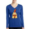Women's Long Sleeve PosiCharge ® Competitor V Neck Tee Thumbnail