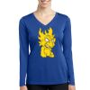 Women's Long Sleeve PosiCharge ® Competitor V Neck Tee Thumbnail