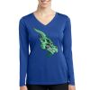 Women's Long Sleeve PosiCharge ® Competitor V Neck Tee Thumbnail