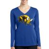 Women's Long Sleeve PosiCharge ® Competitor V Neck Tee Thumbnail