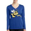 Women's Long Sleeve PosiCharge ® Competitor V Neck Tee Thumbnail