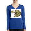 Women's Long Sleeve PosiCharge ® Competitor V Neck Tee Thumbnail