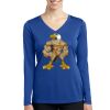 Women's Long Sleeve PosiCharge ® Competitor V Neck Tee Thumbnail